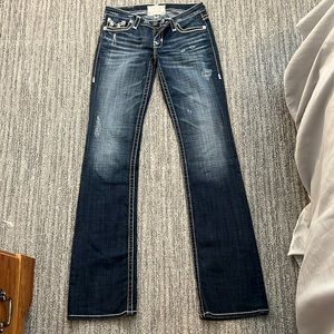 Perfect condition never worn Big Star stretch bootcut jeans in 36 inch inseam!!